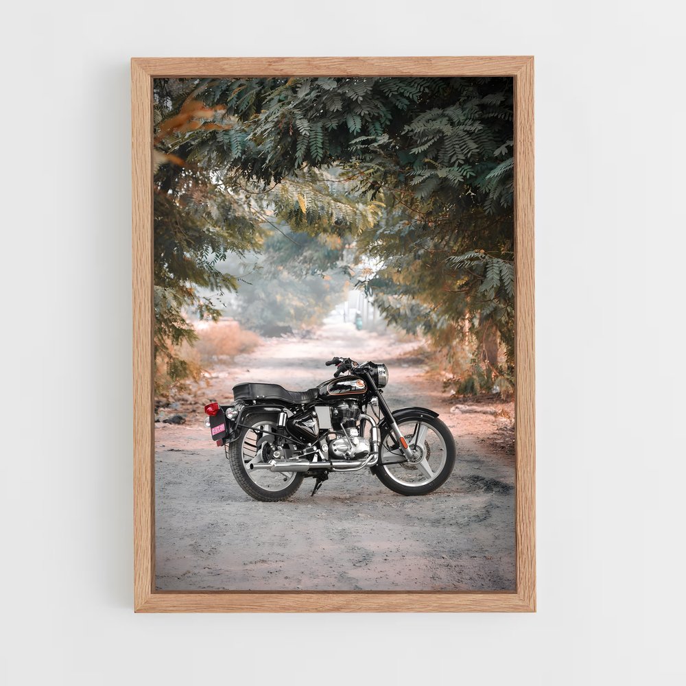 Poster Captivant Bullet – affiche Royal Enfield (vue 4)